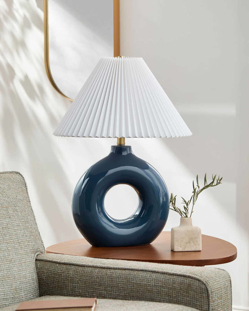 Miasskoye Navy Table Lamp