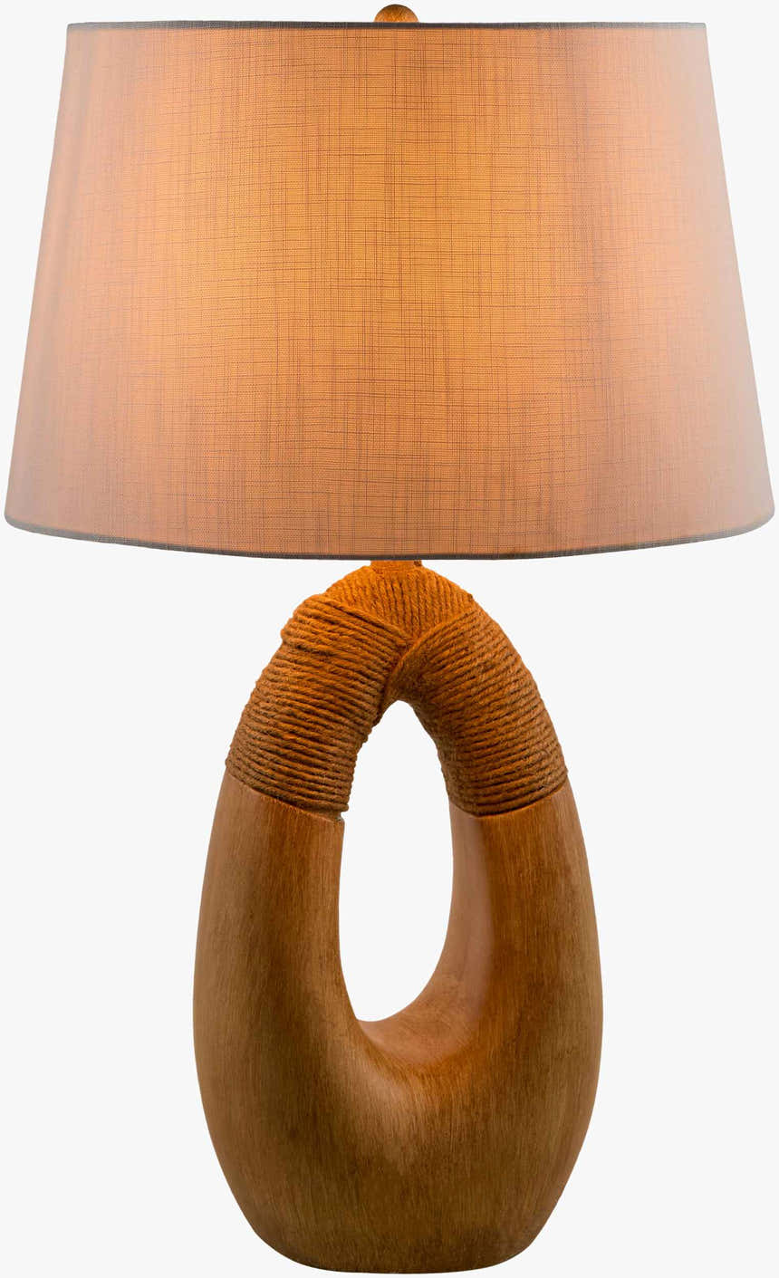 Lerrnanist Dark Red Table Lamp