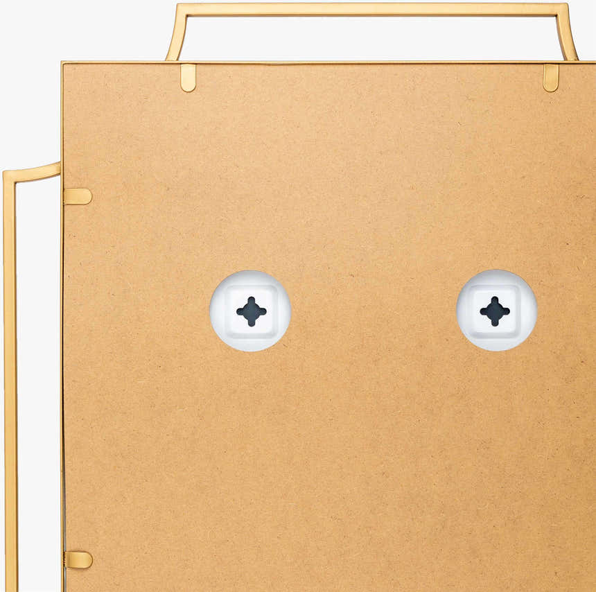 Golasecca Brass Frame Gold Mirror