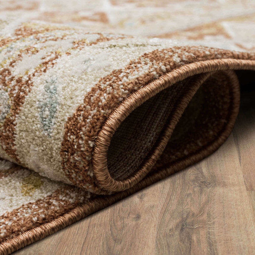 Karastan Staveley Terracotta Area Rug