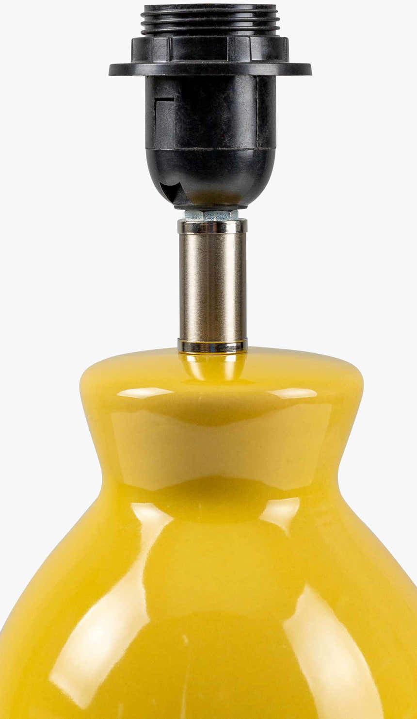 Salgareda Yellow Rattan Table Lamp