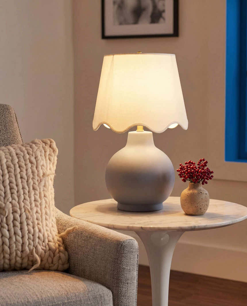 Ranshofen Slate Table Lamp
