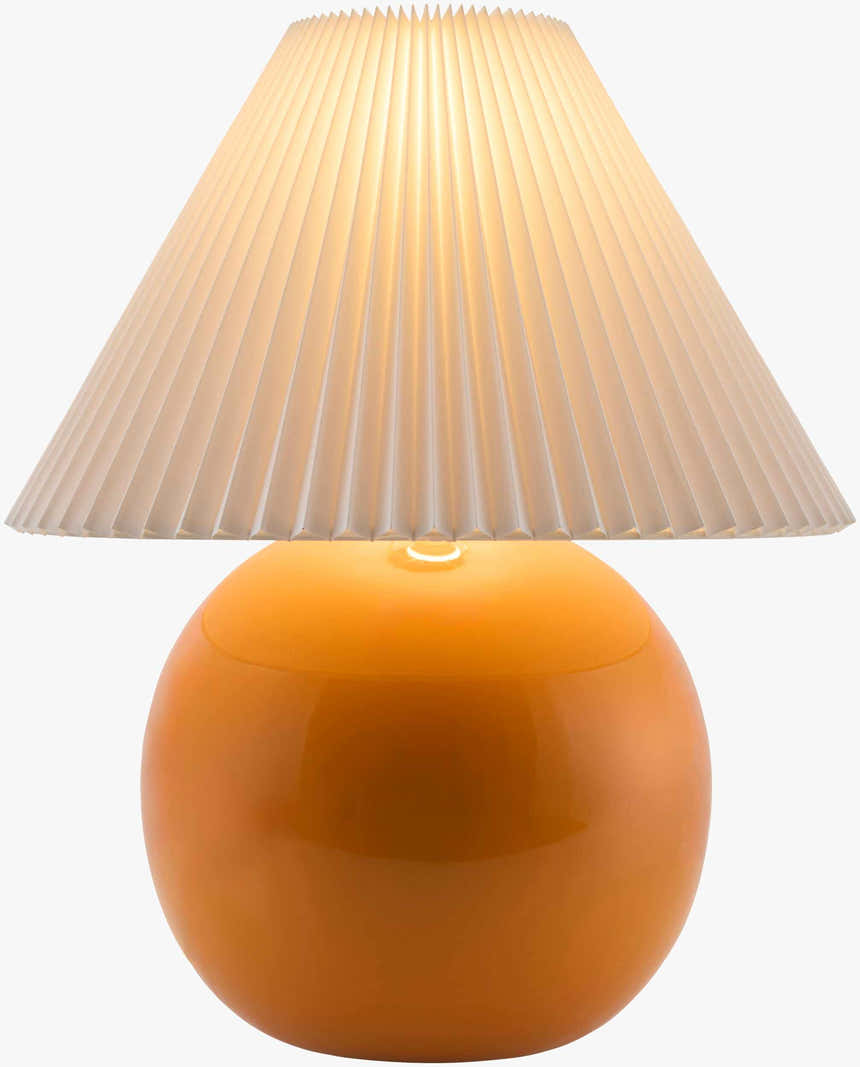 Policarpa Orange Table Lamp