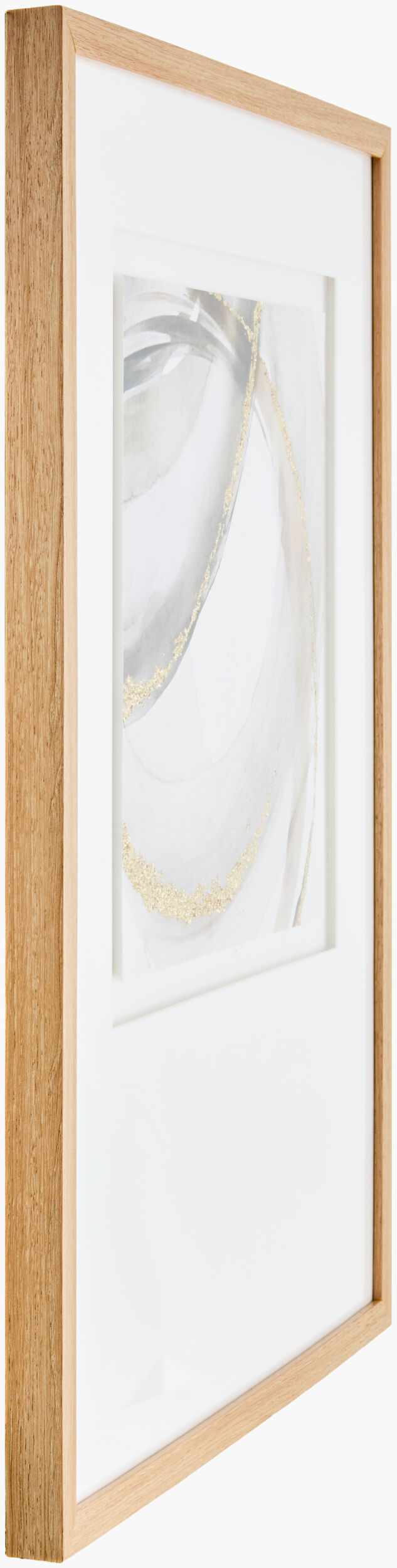 Rich White Modern Framed Wall Art for modern gallery walls