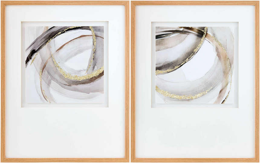 Rich White Modern Framed Wall Art for modern gallery walls