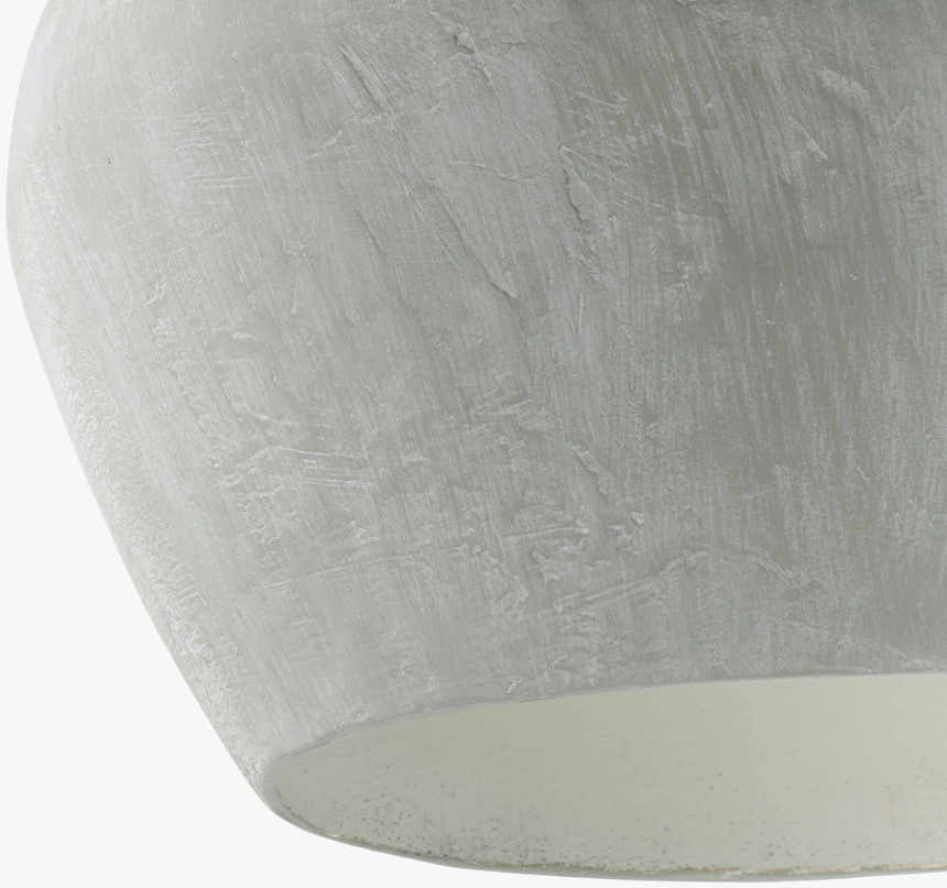Rich Dark Gray Rustic Pendant Light for kitchen islands or dining areas
