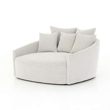 Four Hands Chloe Media Lounger - Delta Bisque