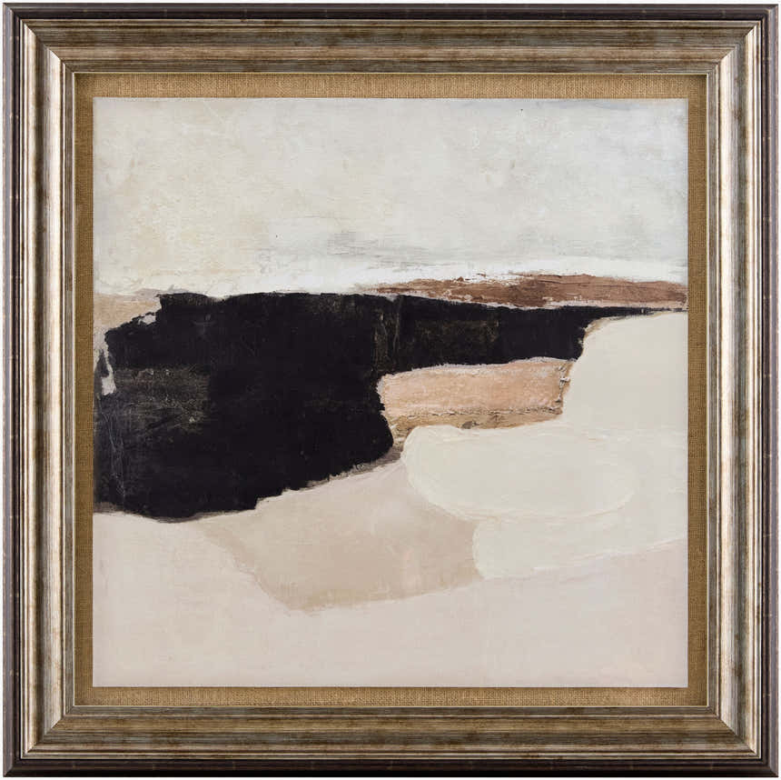 Deep Charcoal Modern Framed Wall Art for modern gallery walls