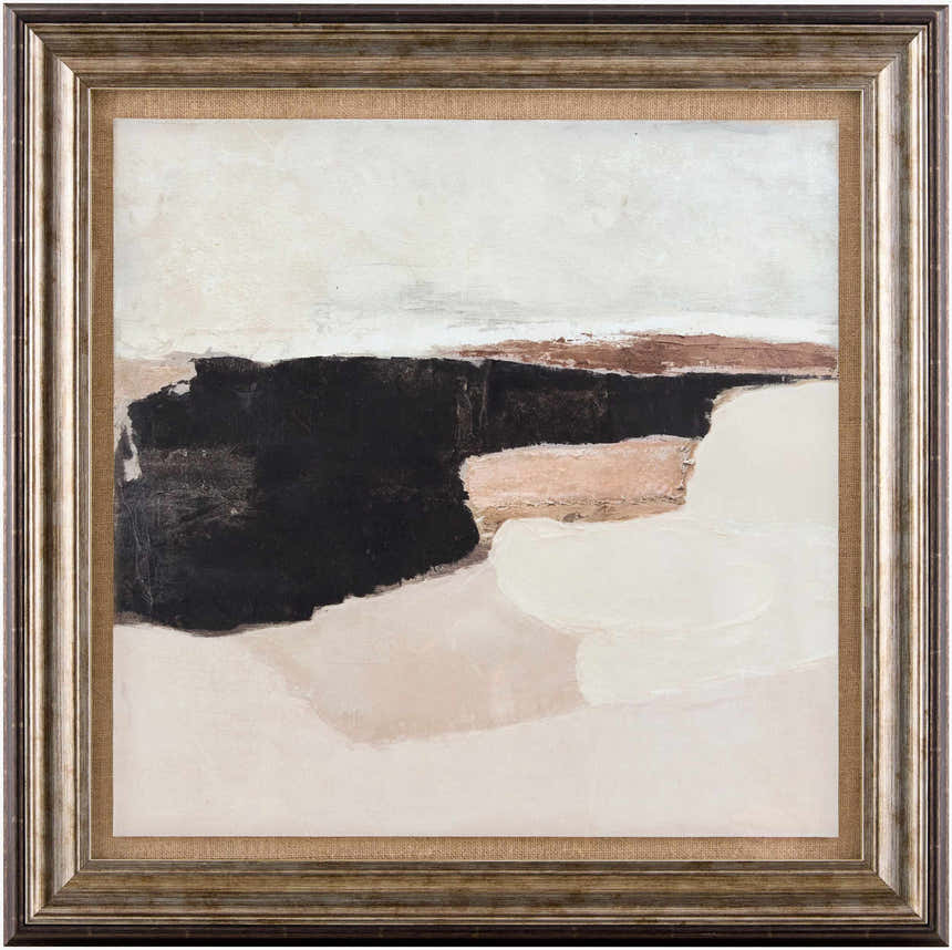 Deep Charcoal Modern Framed Wall Art for modern gallery walls