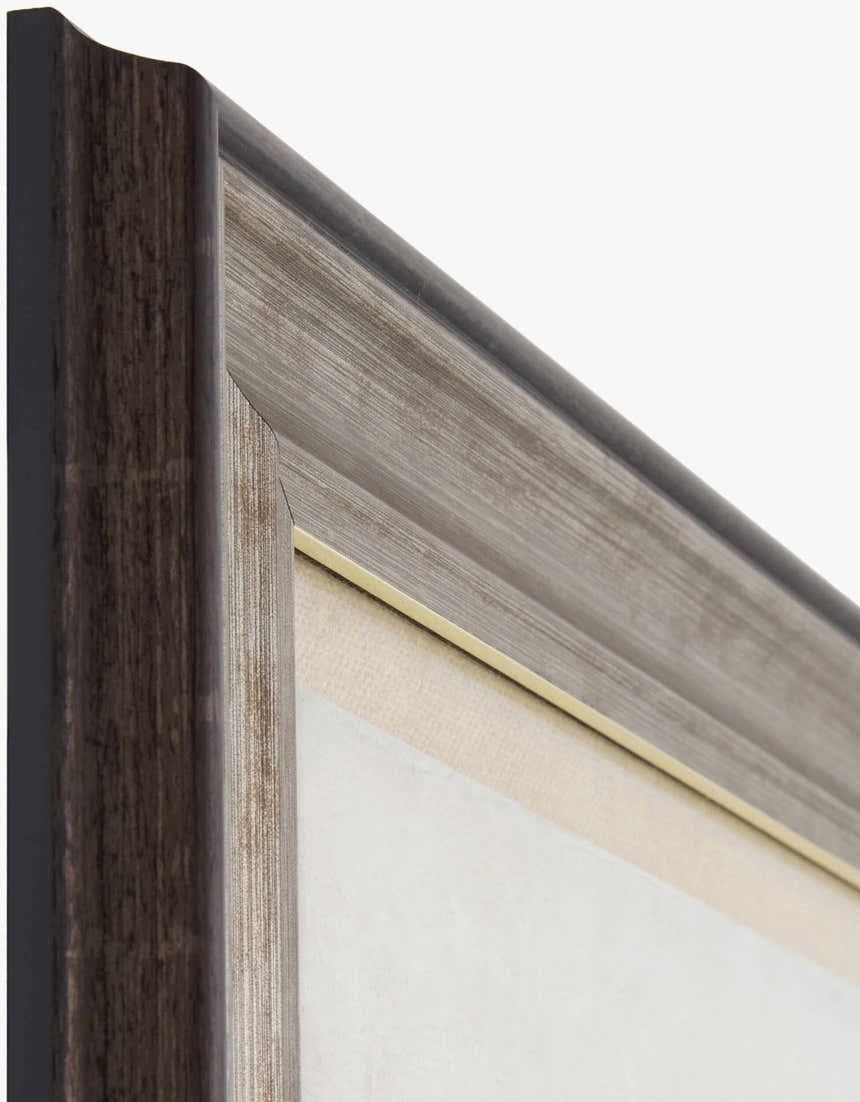 Deep Charcoal Modern Framed Wall Art for modern gallery walls