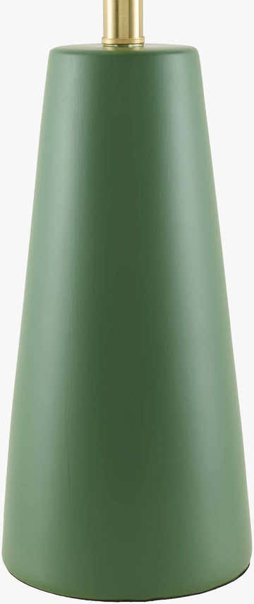 Forest Green Traditional Table Lamp for bedside or console tables
