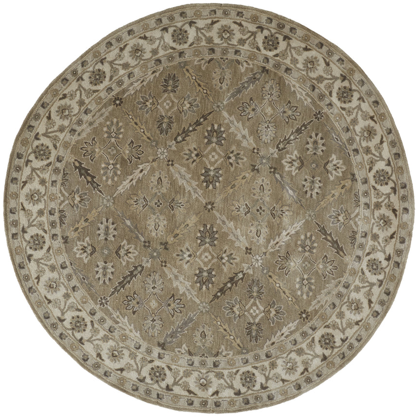 Feizy Eaton Traditional Oriental - Green/Brown/Taupe Area Rug