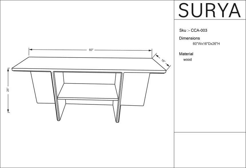 Vliedberg Console Table