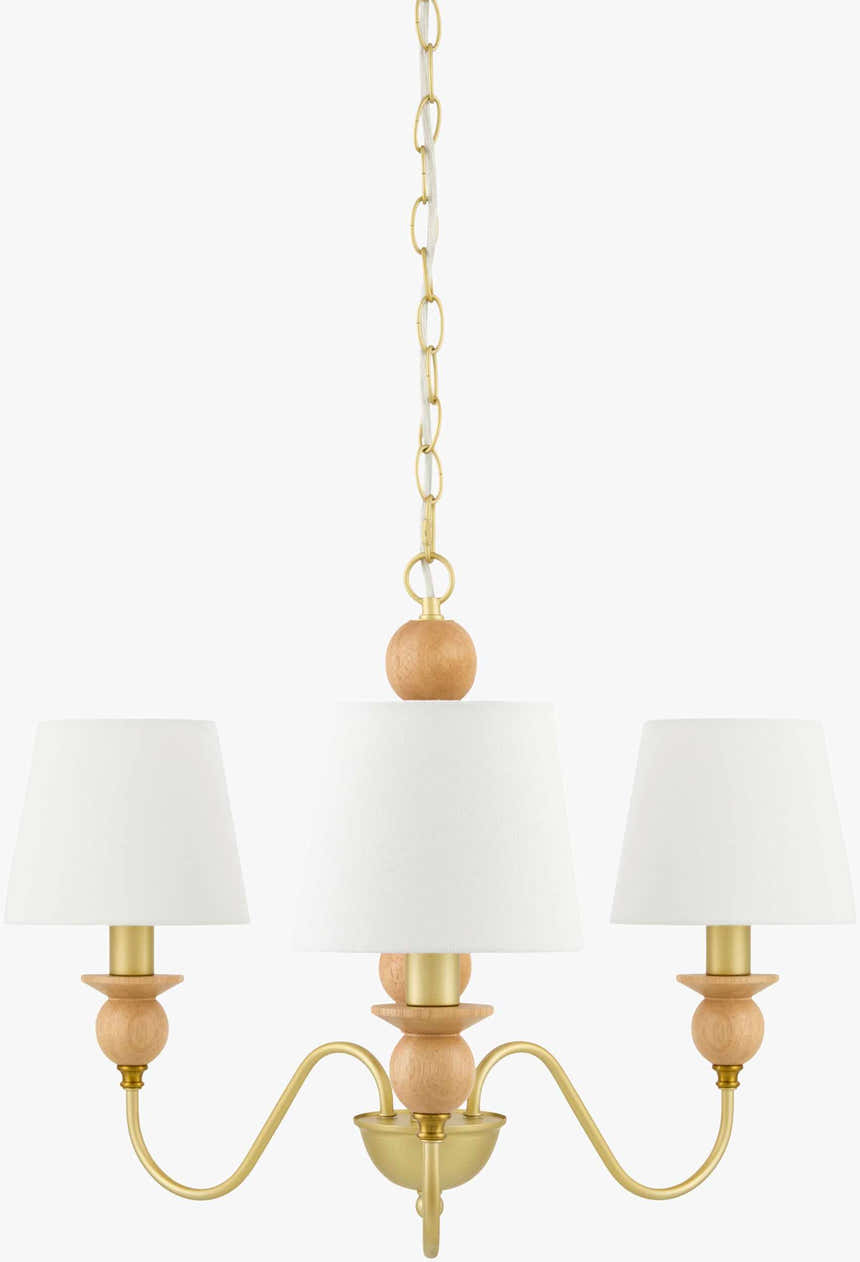 Huangtian Beige Chandelier