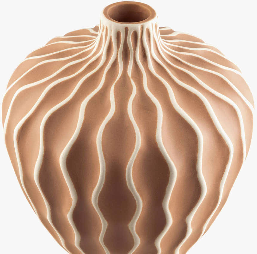 Beekbergen Beige Outdoor Vase