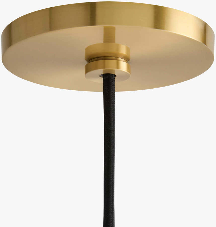 Dark Gray Traditional Pendant Light with glass details for kitchen islands or dining areas