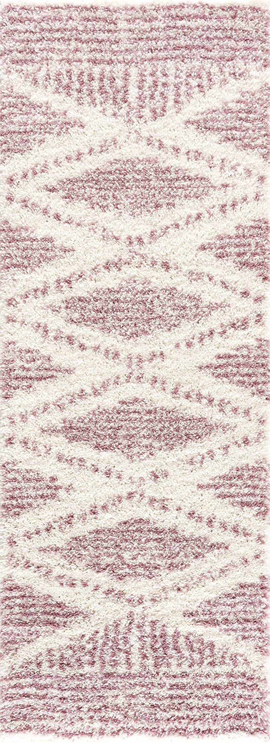 Trunding Plush Area Rug in Pink - Promo