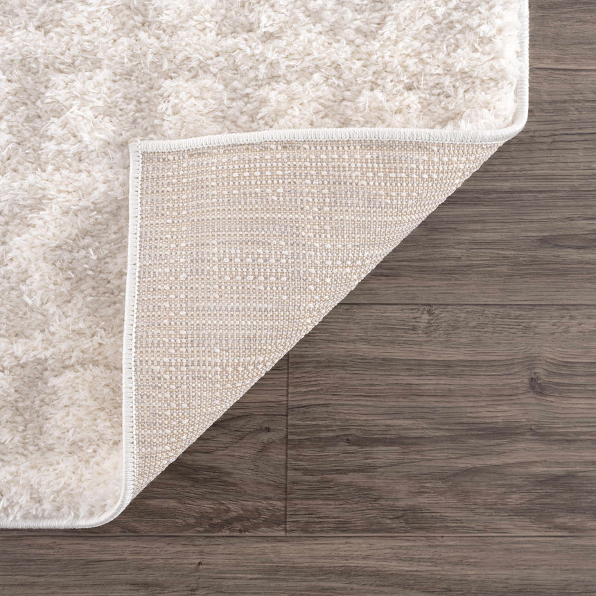 Eivin Cream Diamonds Plush Rug