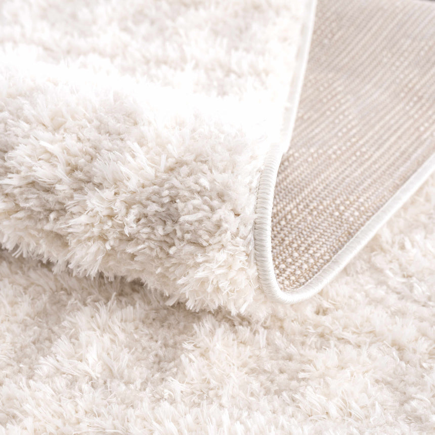 Eivin Cream Diamonds Plush Rug