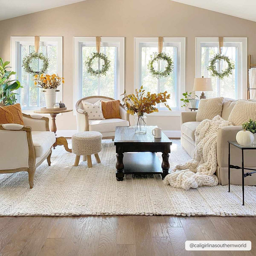 Hanlontown Premium Wool Area Rug