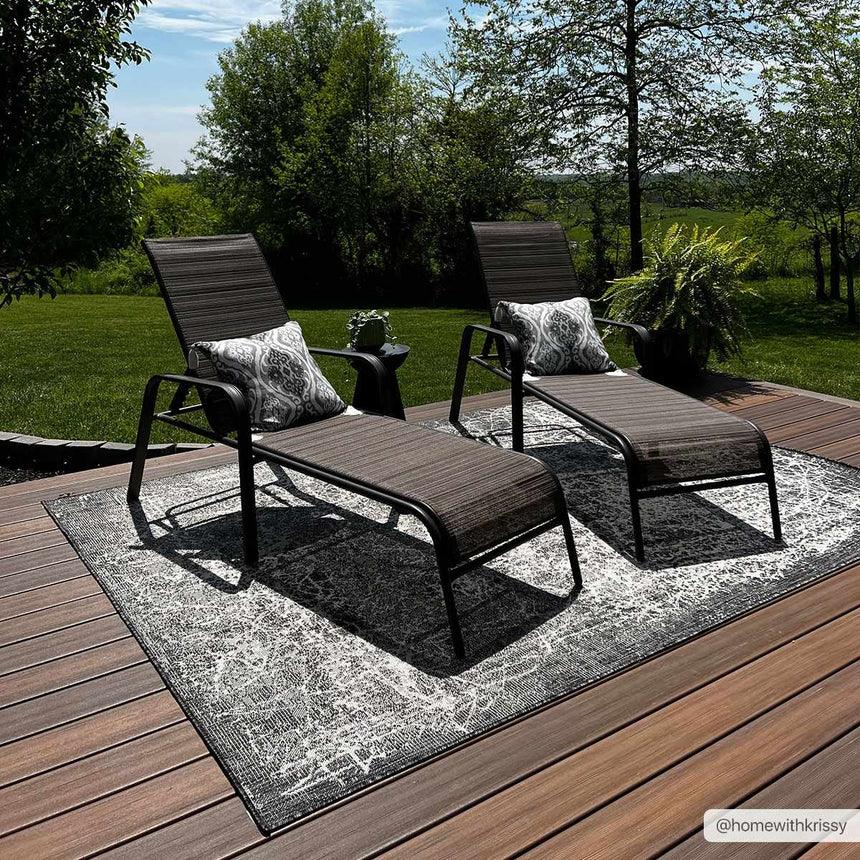 Katz Gray Area Rug - Clearance