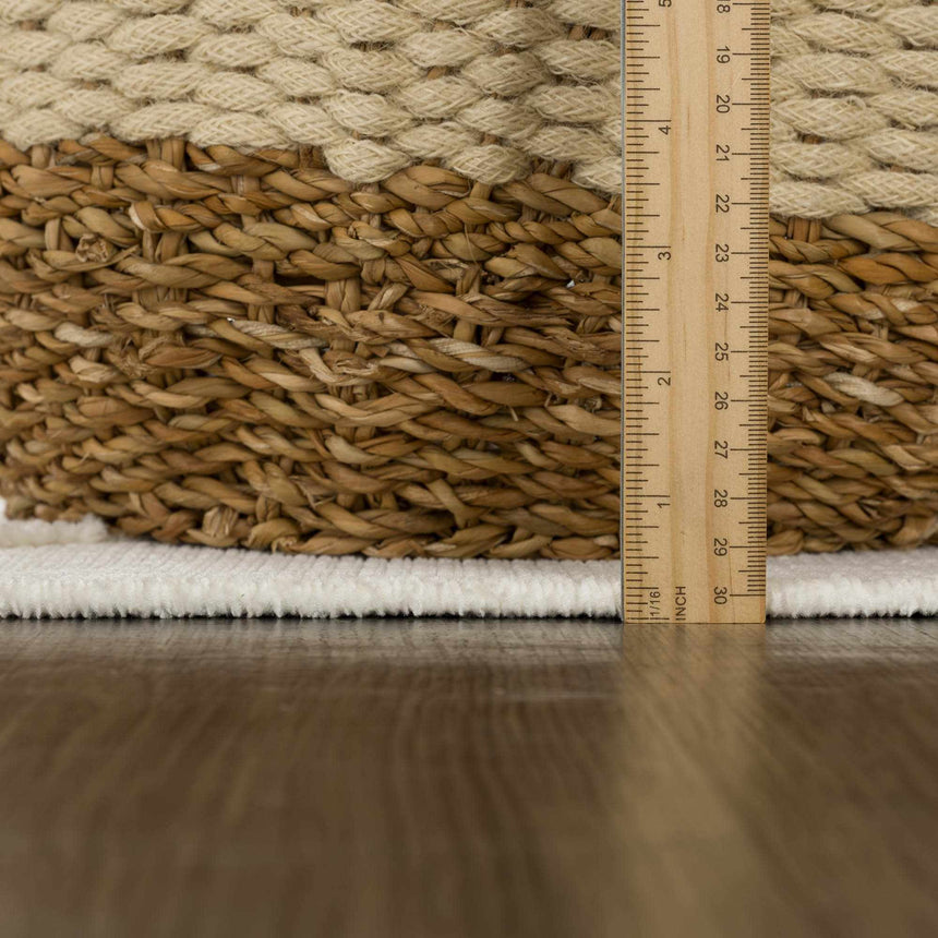 Amani White Washable Rug - Clearance