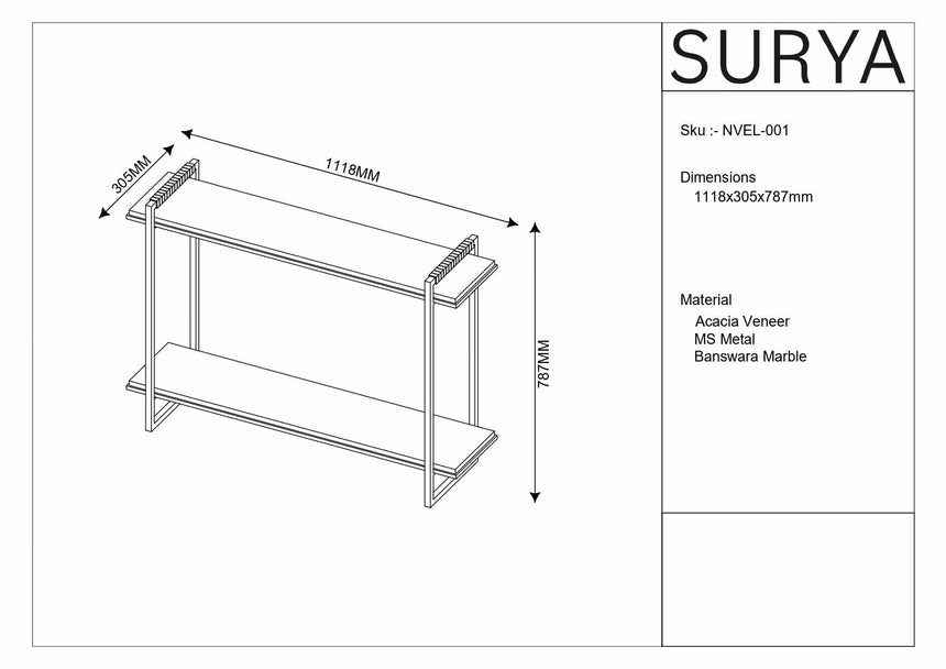 Chavannes Console Table