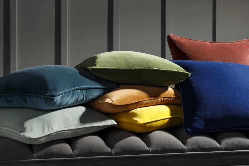 Flagler Seafom Square Throw Pillow - Clearance