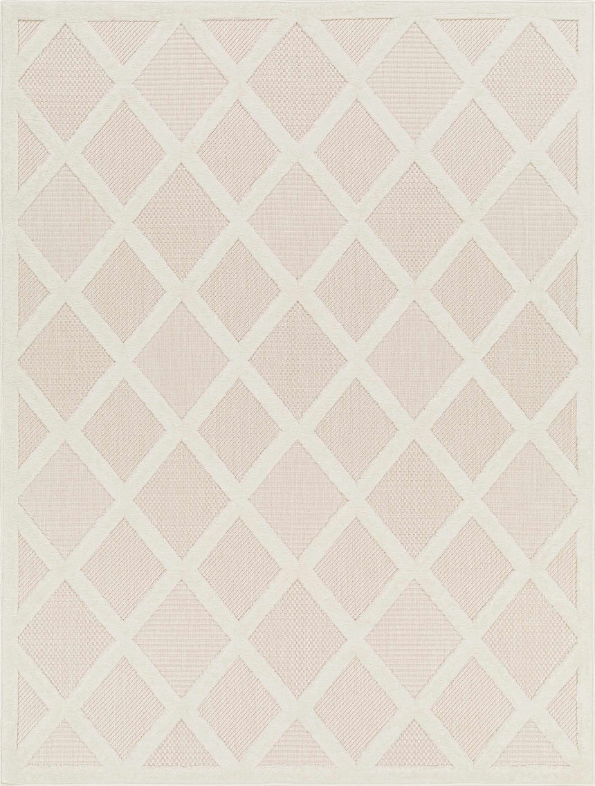 Akuna Cream Outdoor Rug - Clearance