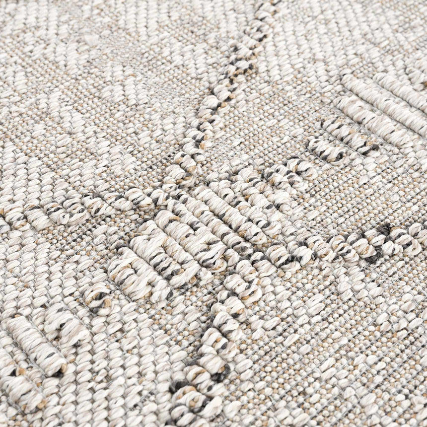 Nyla Bone Indoor & Outdoor Rug - 2x3 Clearance