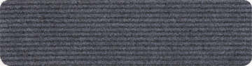 Basic Stair Tread Rugs, Light Gray