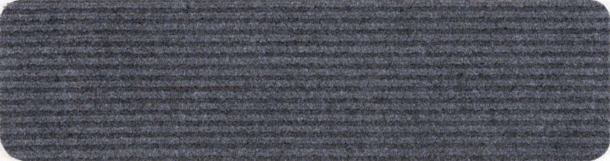 Basic Stair Tread Rugs, Light Gray