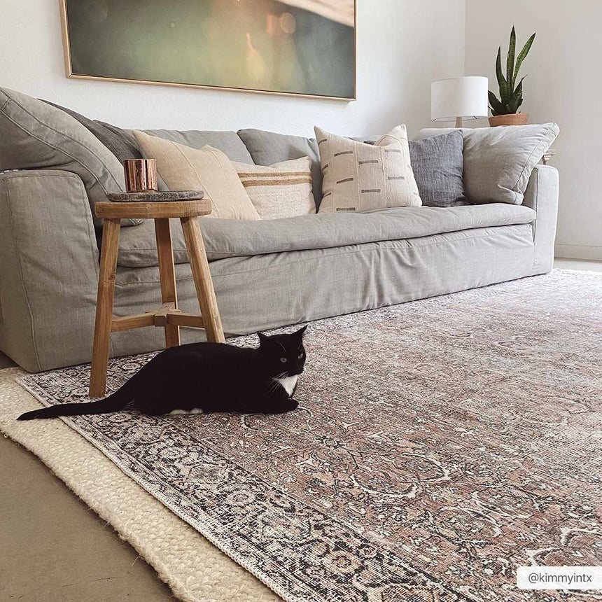 Jill Washable Area Rug - Clearance
