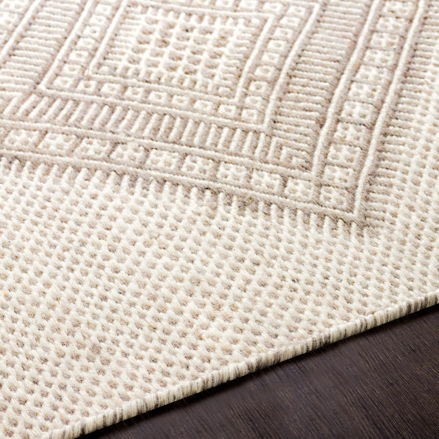Aanislag Cream Wool Rug - Clearance
