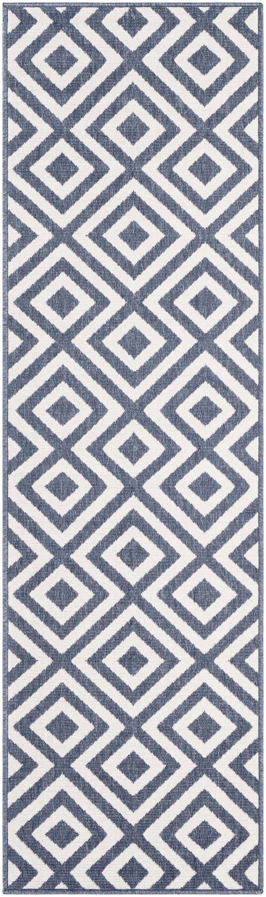 Spilsby Navy Blue Outdoor Rug - Clearance