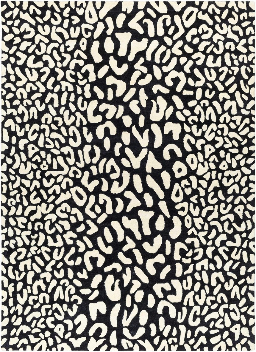 Akeem Leopard Print Area Rug - Clearance
