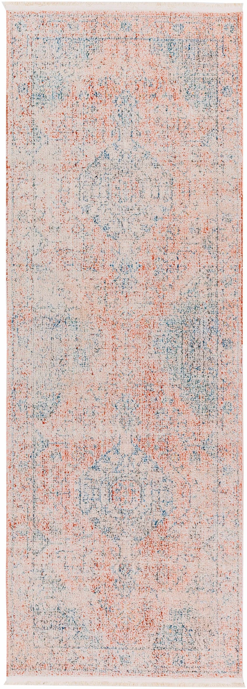 Akio Distressed Pink Area Rug - Clearance