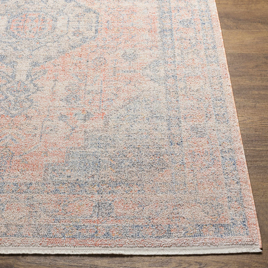 Akio Distressed Pink Area Rug - Clearance
