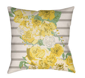 Aleph Outdoor Throw Pillow