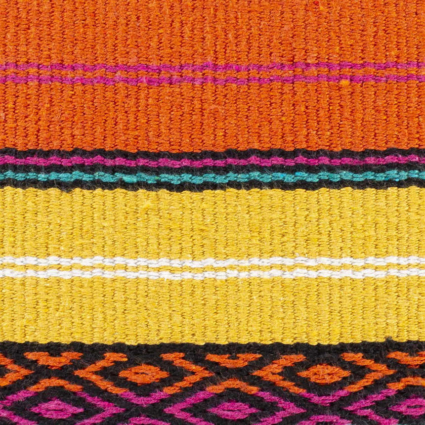 Amna Vibrant Striped Accent Pillow - Clearance