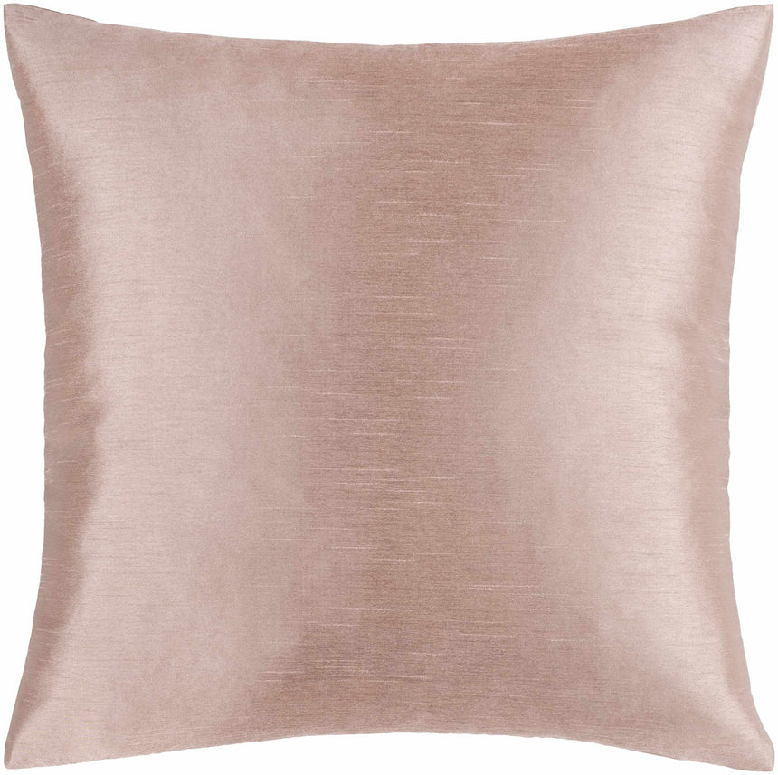 Andover Light Pink Solid Throw Pillow - Clearance