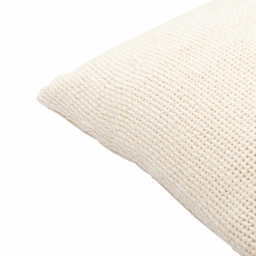Anxo Cream Square Throw Pillow