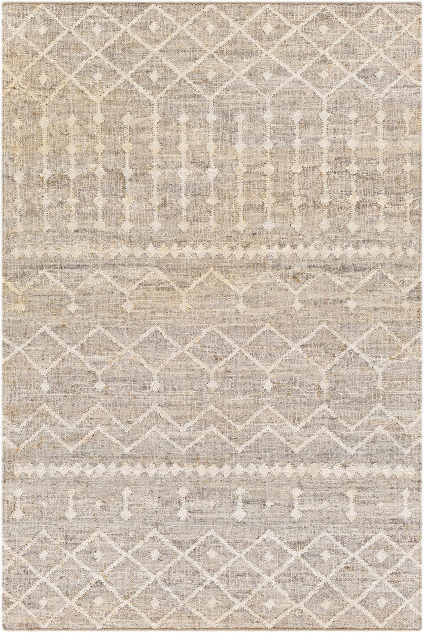 Armidale Hand Woven Beige Jute Rug - Clearance