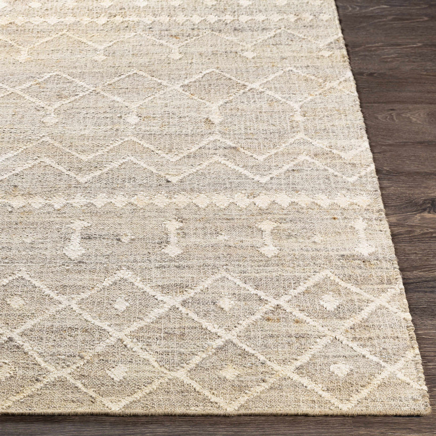 Armidale Hand Woven Beige Jute Rug - Clearance
