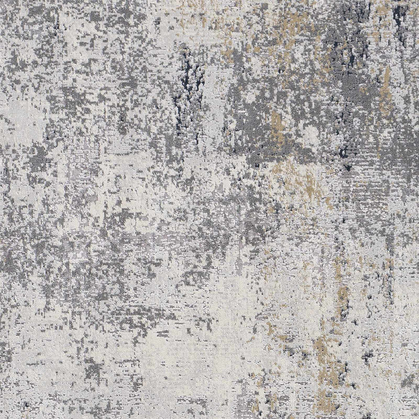 Baranduda Abstract Gray Luxe Rug