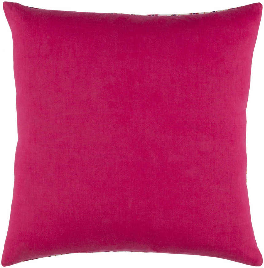 Bedworth Red Ikat Pattern Throw Pillow - Clearance
