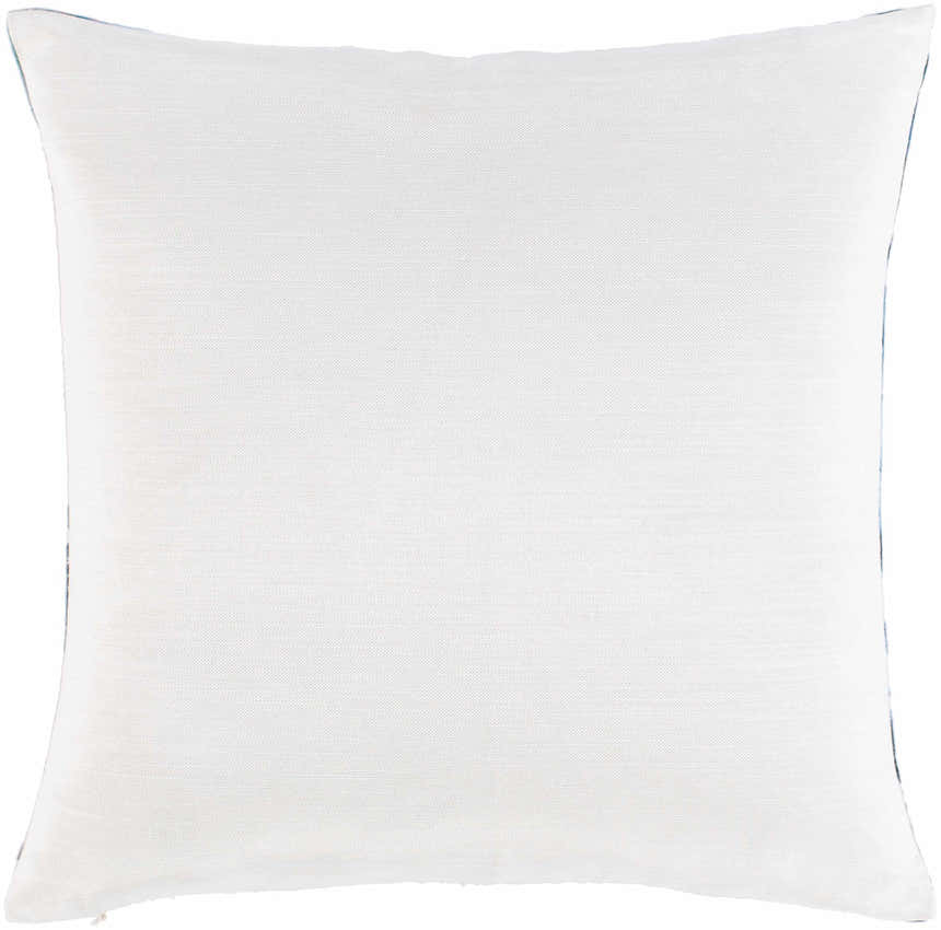 Belyuen Marbled Blue Abstract Throw Pillow - Clearance