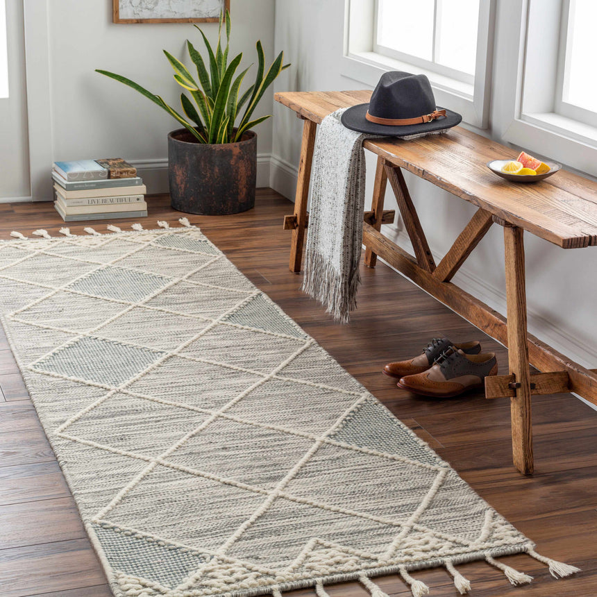 Bicos Tasseled Jute Rug - Clearance