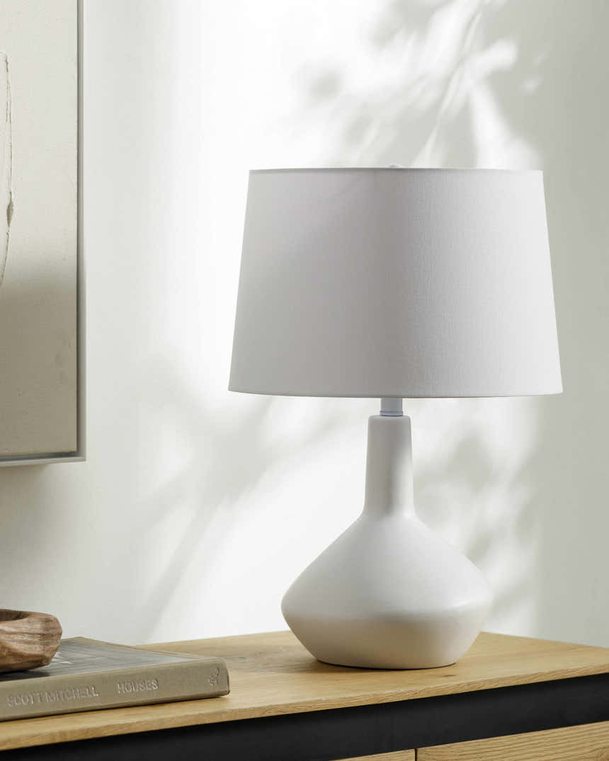 Boumagueur White Table Lamp