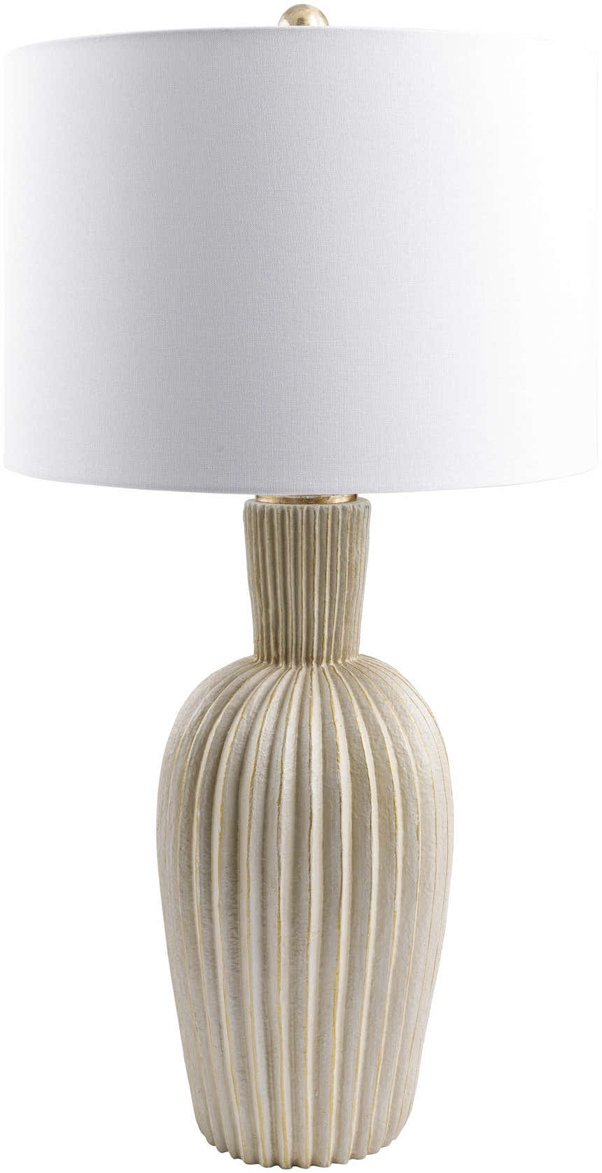 Maslianico White Table Lamp - Clearance